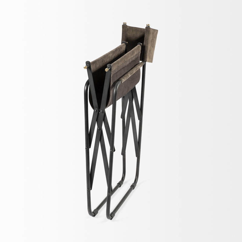 Fauteuil rembourré Sambac, Brun