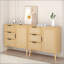 Buffet en bois et commode Modern
