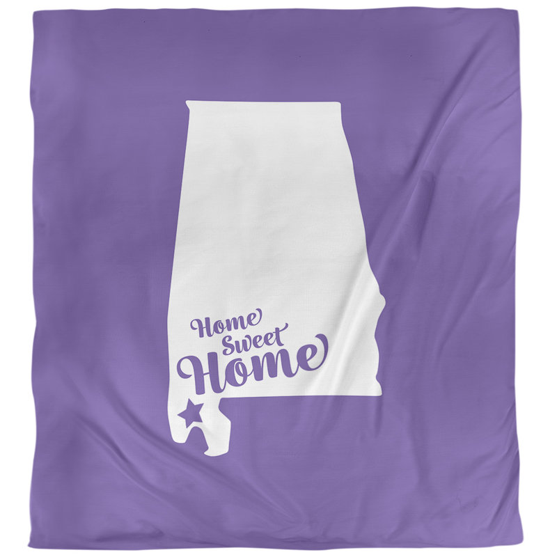 Housse de couette à la maison Mobile, Housse de couette simple TG, Mauve