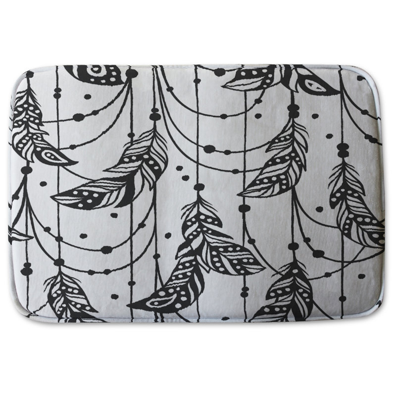 Perrine Memory Foam Non-Slip Bath Mat