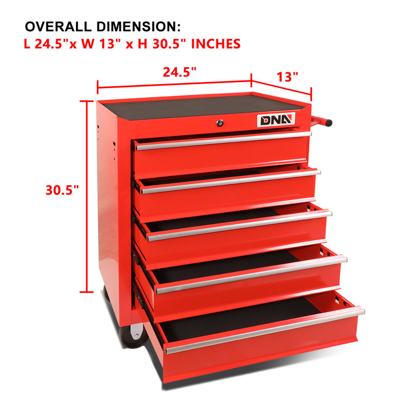 Armoire à outils 5 tiroirs