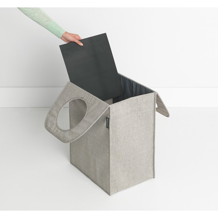Brabantia Foldable Laundry Basket, Gray