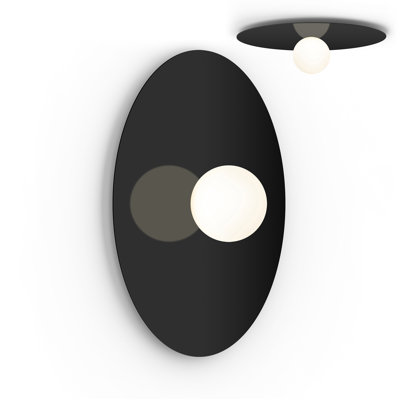 Bola Disc Single Light Flush Mount
