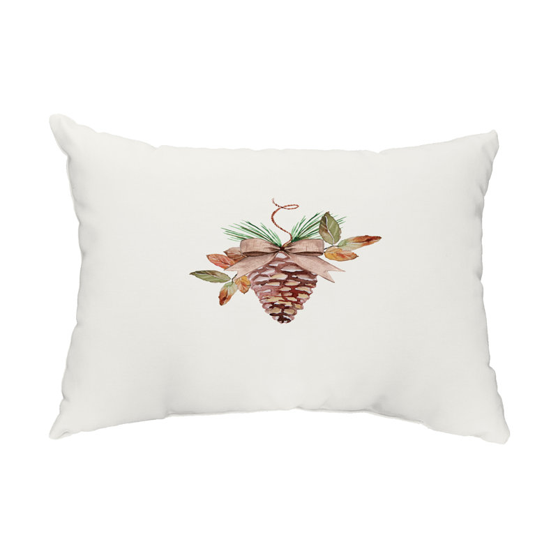  Coussin lombaire intérieur / extérieur Ornament, Blanc
