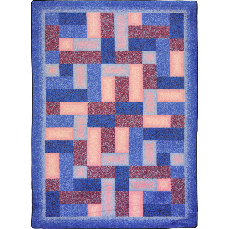 Kid Essentials Off Beat Area Rug, Rectangle 5'4" x 7'8"