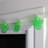 10-Count Green Prickly Pear Cactus LED String Lights - 4.5ft Clear Wire