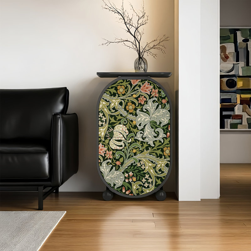 Armoire 4 tiroirs en bois massif pour le salon