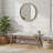 Branford Handmade Upholstered White-Washed Mango Wood Entryway Accent Bench
