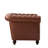 Faux Leather Chesterfield Chair