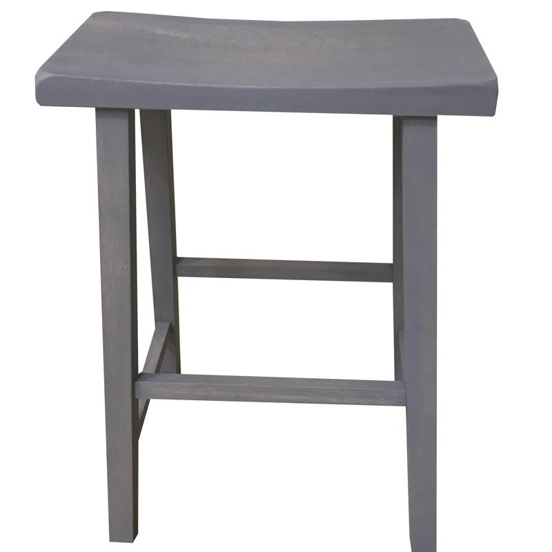 Farragut Solid Wood Accent Stool