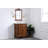 Lunette 27'' Single Bathroom Vanity with Top-1648183646-1648183636