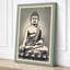 Meditative Buddha Japandi - Wrapped Canvas-1655643898-1655643902