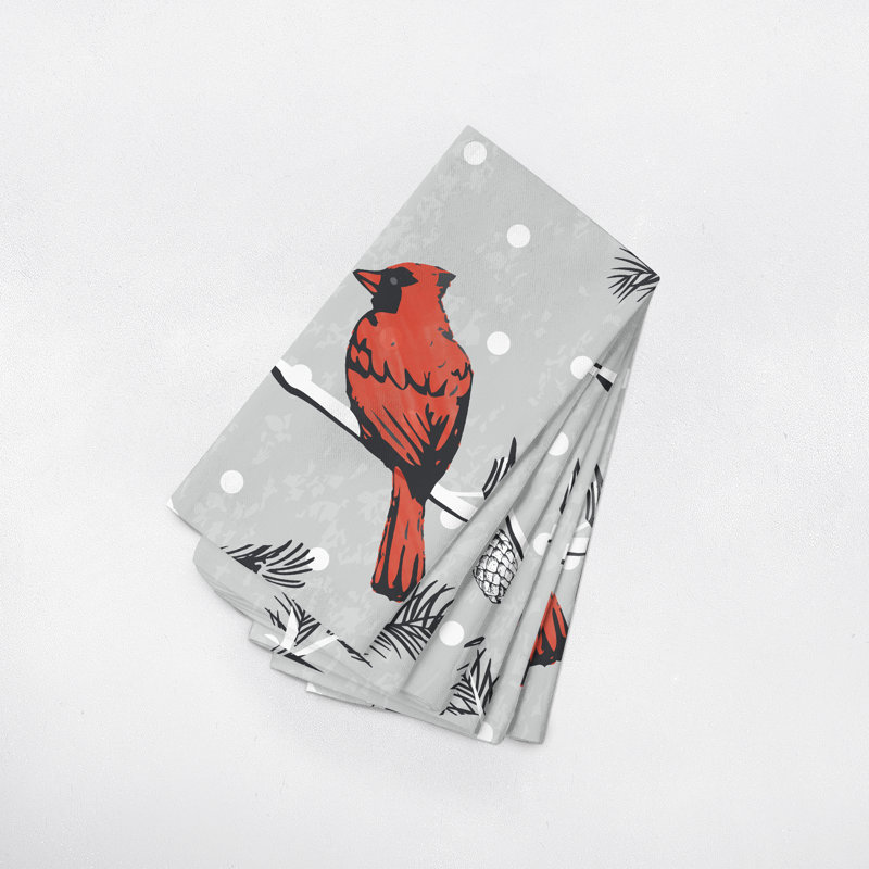 Serviette de 17 po Carris Randolph the Cardinal