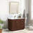 Cloverfield 42'' Single Bathroom Vanity with Cultured Marble Top-93496112-93496113