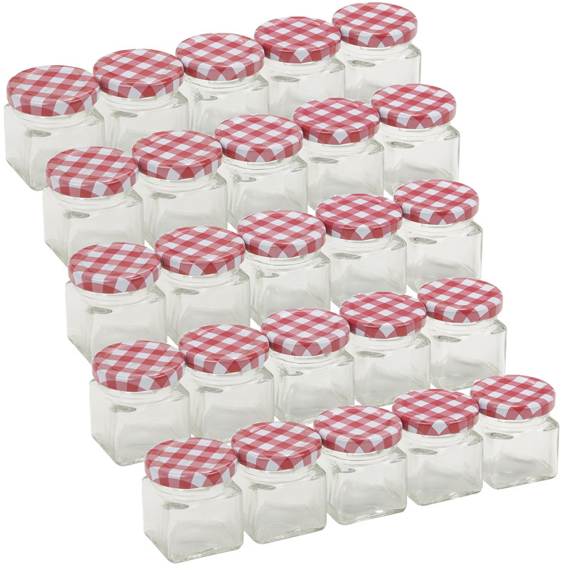 Glass Jar - Set of 5