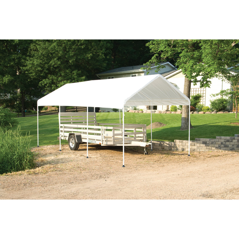 Maxap  Gazebo Canopy - 8 Legs 10 X 20 Ft. White