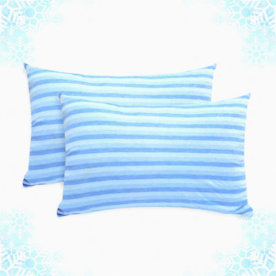 ArcticDream Cooling Pillowcase Set - Queen Size, Double Sided Cold & Moisture Wicking, Hidden Zipper, Cold Tech Protectors for Hot Sleepers & Night Sweats - Set of 2