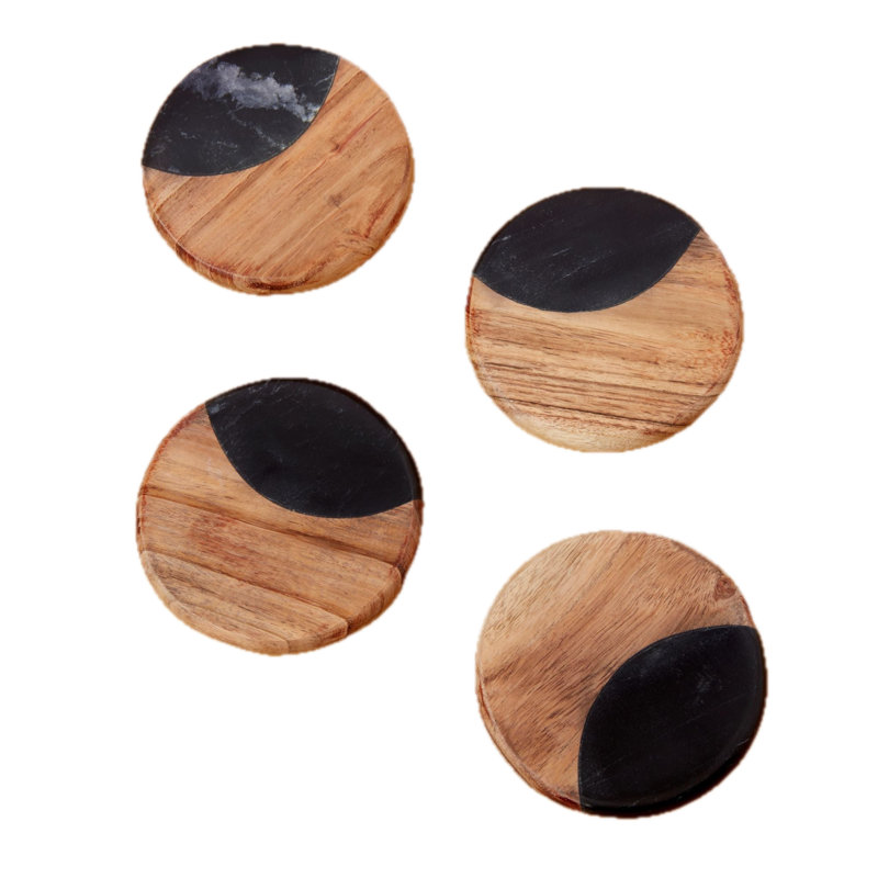 Ensemble de 4 sous-verres Helena