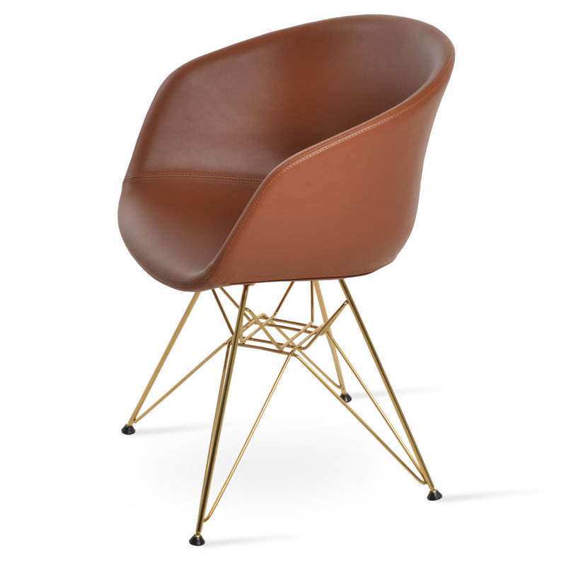 Fauteuil tour Tribeca, Or, Similicuir os