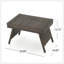 Table de collation en osier Salem