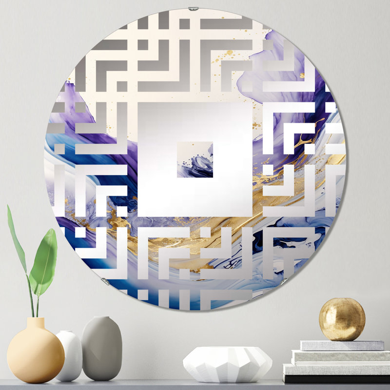 CChrejo - Miroir mural carré, 31,4 po x 31,4 po