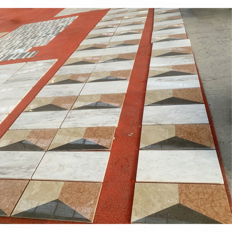 Carreau de marbre 12 * 24 Waterjet