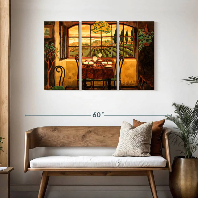 Yarlin Romantic Dinner, 28" H x 45" W