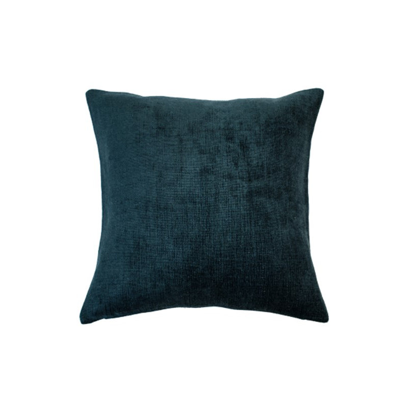 Aubrei Abstract Teal Sqaure Throw Cushion