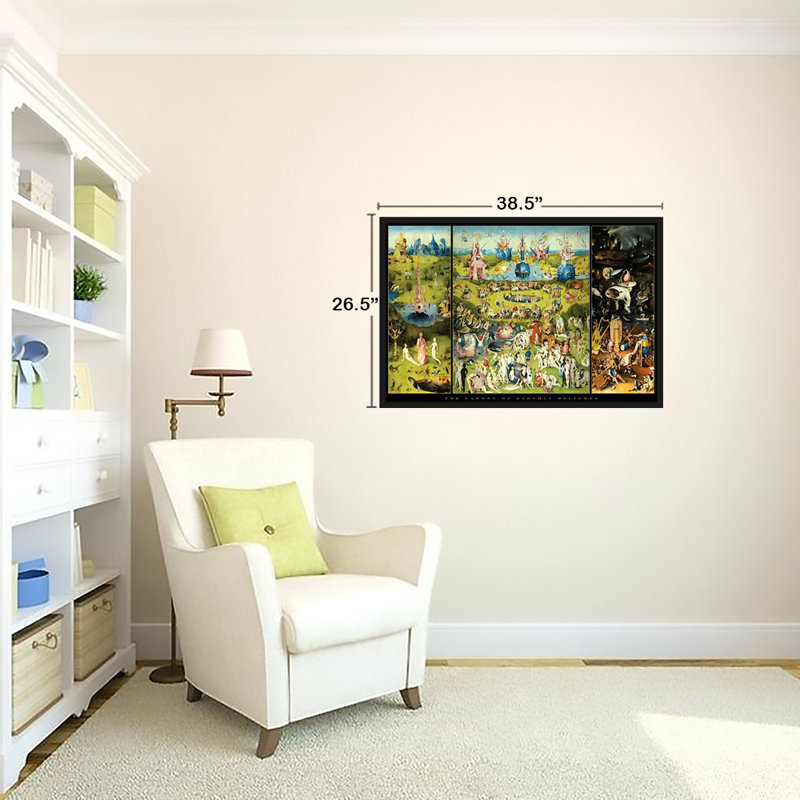 « jardin of earth delights », impression encadrée