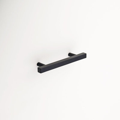 Madelyn Carter Frederick Solid Brass Cabinet Hardware, Antique Copper Drawer Pull with 4" Centers