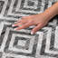 Tapis géométrique Dream Shag ADS733, lavable à la machine de qualité supérieure-1935927638-1935927639