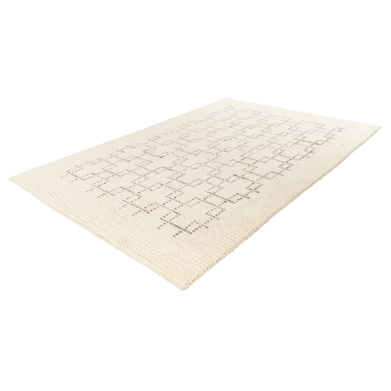 Freya Geometric Hand Woven Area Rug, Rectangle 200 x 290cm