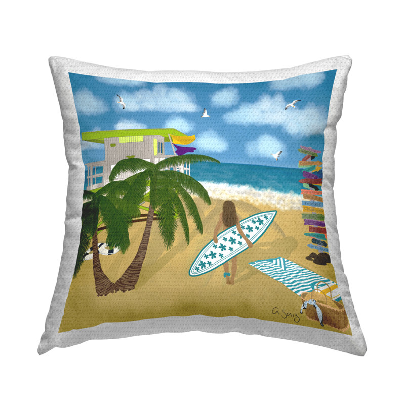Outdoor Throw Pillow