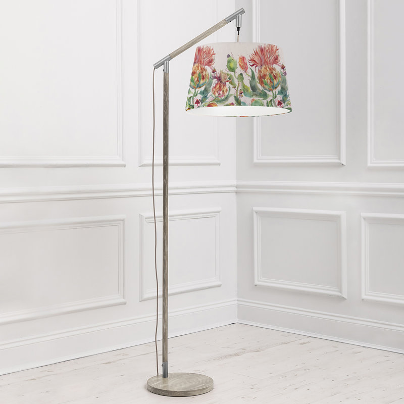 164cm Brown Task Floor Lamp