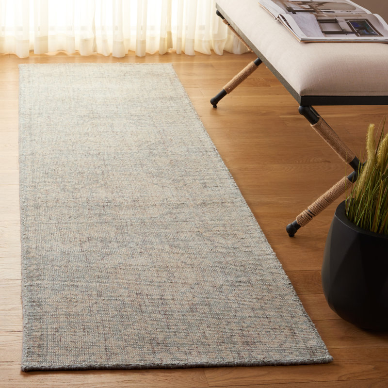 Tapis oriental en laine / coton tissé à la main Batul, Tapis de couloir 2 pi 3 po x 8 pi
