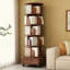360° Display Round 6 Tier Rotating Bookshelf-1918916639-1919007366