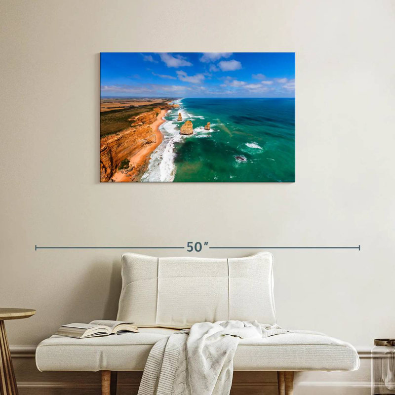 Gillard Great Ocean Road Cliff, H 24 po x l 36 po