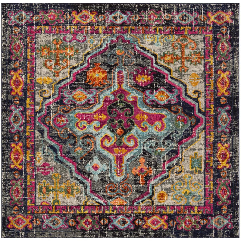Eastchester Abstract Area Rug, Square 201 cm