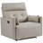 Oversized 42.5" Extra Wide Manual Recliner Breathalbe Leather-1508240148