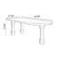 Walnut Rectangular Solid Wood Dining Table-133458173