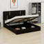 Upholstered Platform Bed With Hydraulic Storage System-1803333316