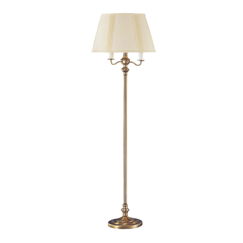Cloughmills 59'' Traditional Floor Lamp, Antique Bronze