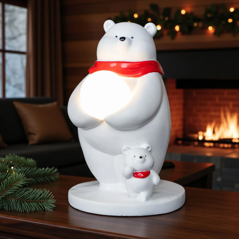 Polar Bear Novelty Table Lamp
