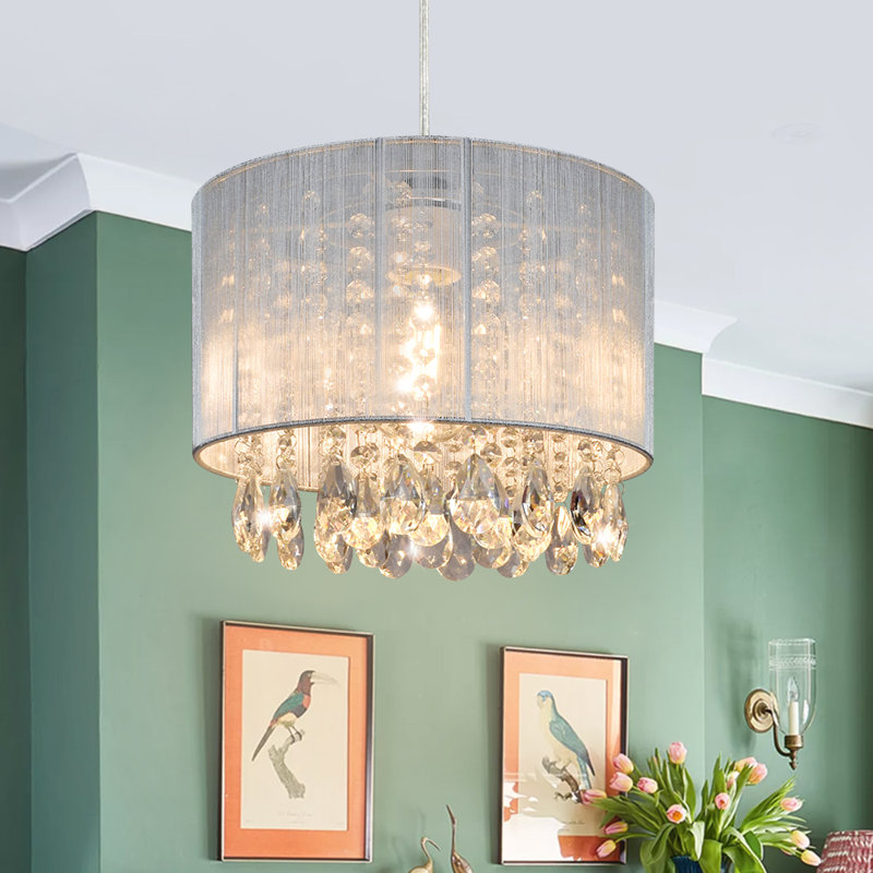 Charnaye - Light Chrome Lantern Pendant