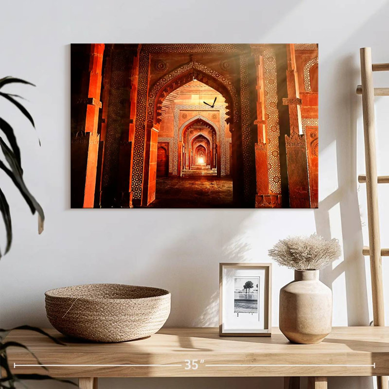 Fatehpur Sikri Arches, 16" H x 24" W