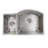 ZLINE 33 in. Aspen Undermount Double Bowl Stainless Steel Kitchen Sink with Bottom Grid (SC30D-33)
