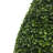 Vickerman Artificial Boxwood Teardrop Shaped Bush, Black Plastic Pot-73243468
