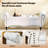 53" Length Upholstered Bench & Ottoman-825828950