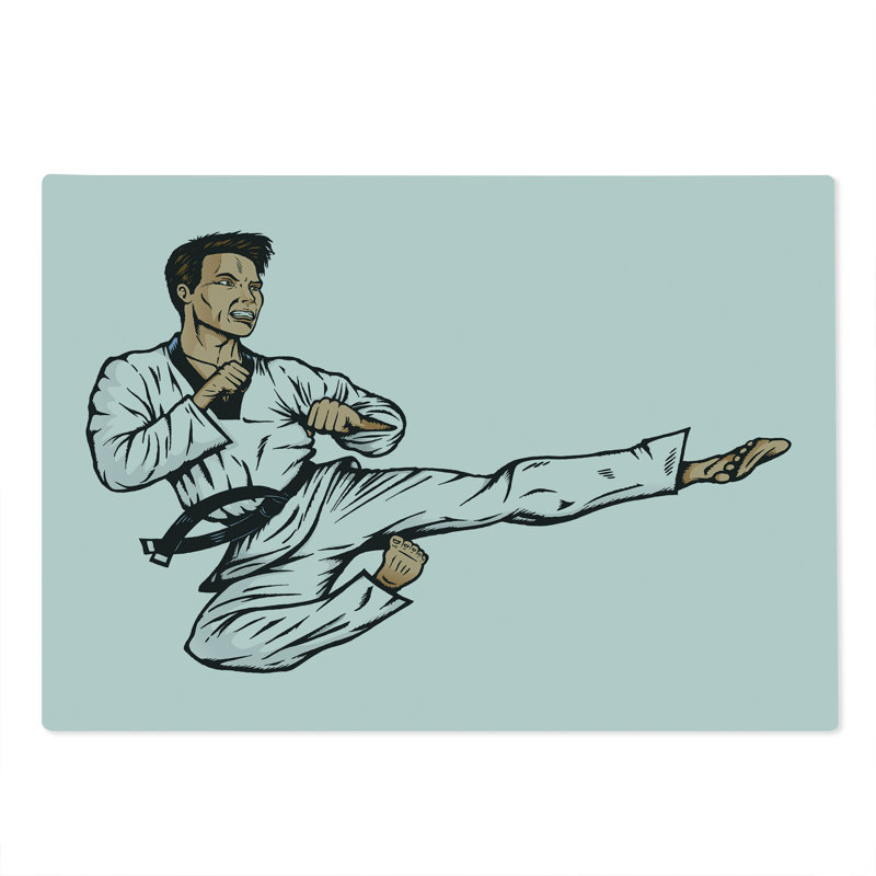 Planche à découper en karaté Ambesonne