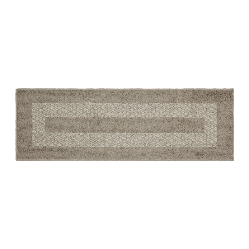 Tapis de couloir en caoutchouc antidérapant de luxe Princeton Home Decor, Tapis de couloir 1 pi 8 po x 6 pi